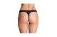 Under Armour Pure Stretch No Show Γυναικείο Εσώρουχο String Μαύρα 3 Τεμάχια