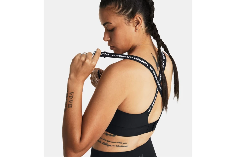 Under Armour Infinity High 2.0 Γυναικείο Μπουστάκι Μαύρο