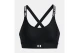 Under Armour Infinity 2.0 Mid Γυναικείο Μπουστάκι Μαύρο