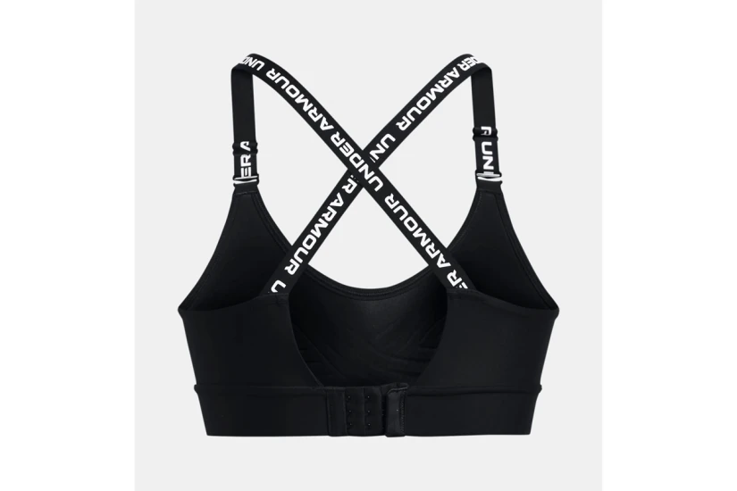 Under Armour Infinity 2.0 Mid Γυναικείο Μπουστάκι Μαύρο