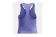 Under Armour Motion Branded Γυναικεία Αμάνικη Crop Top Μπλούζα
