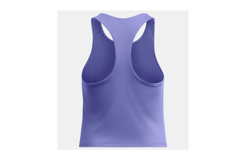 Under Armour Motion Branded Γυναικεία Αμάνικη Crop Top Μπλούζα