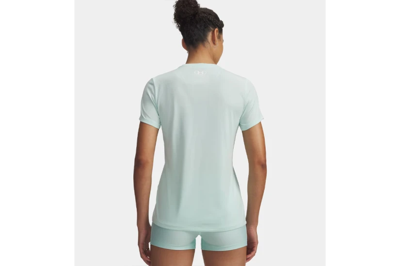 Under Armour Tech Twist V-Neck Γυναικείο Κοντομάνικο T-Shirt Τυρκουάζ