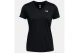 Under Armour Tech V-Neck Γυναικείο Κοντομάνικο T-Shirt Μαύρο