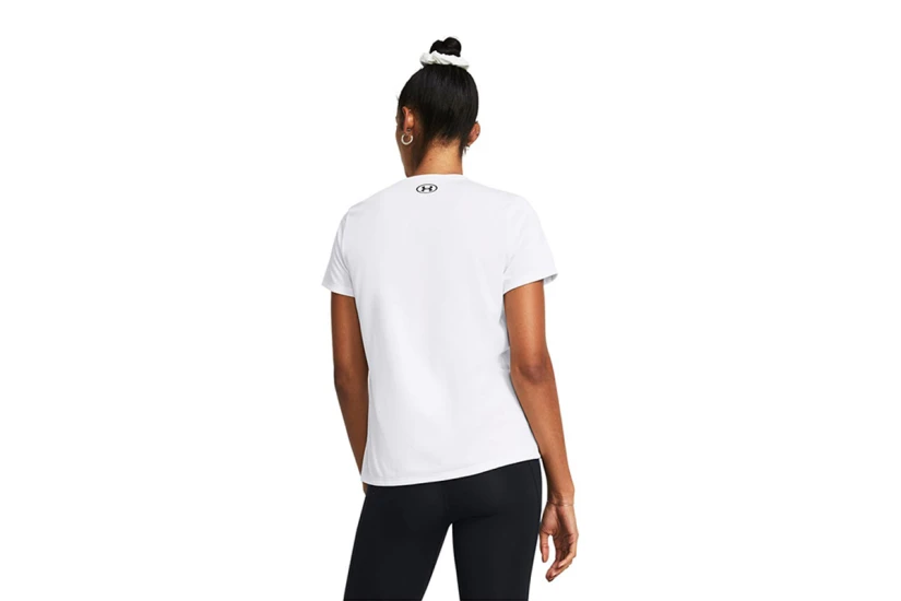 Under Armour Tech V-Neck Γυναικείο Κοντομάνικο T-Shirt Λευκό
