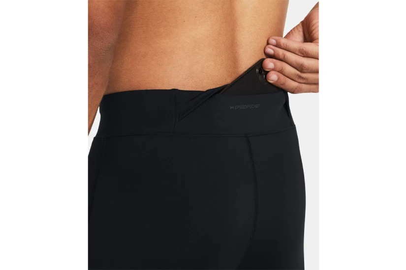 Under Armour Launch Half Tights Ανδρικό Σορτς Κολάν Μαύρο
