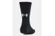 Under Armour Cotton Cushioned Unisex Ψηλές Κάλτσες Μαύρες 3 Ζευγάρια