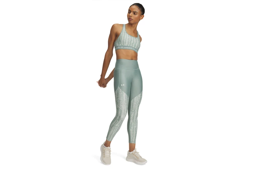 Under Armour Tech Printed Panel Γυναικείο Κολάν Μέντα