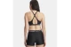 Under Armour Crossback Low Γυναικείο Μπουστάκι Μαύρο