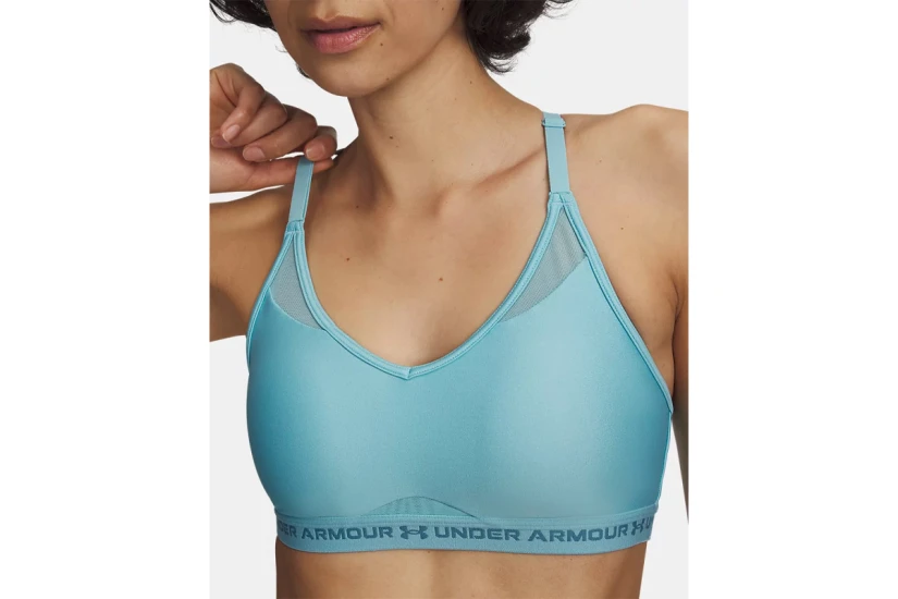 Under Armour Crossback Low Γυναικείο Μπουστάκι Γαλάζιο