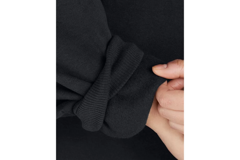 Under Armour Rival Fleece Γυναικεία Μακρυμάνικη Μπλούζα Μαύρη
