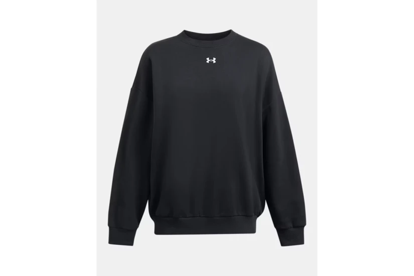 Under Armour Rival Fleece Γυναικεία Μακρυμάνικη Μπλούζα Μαύρη