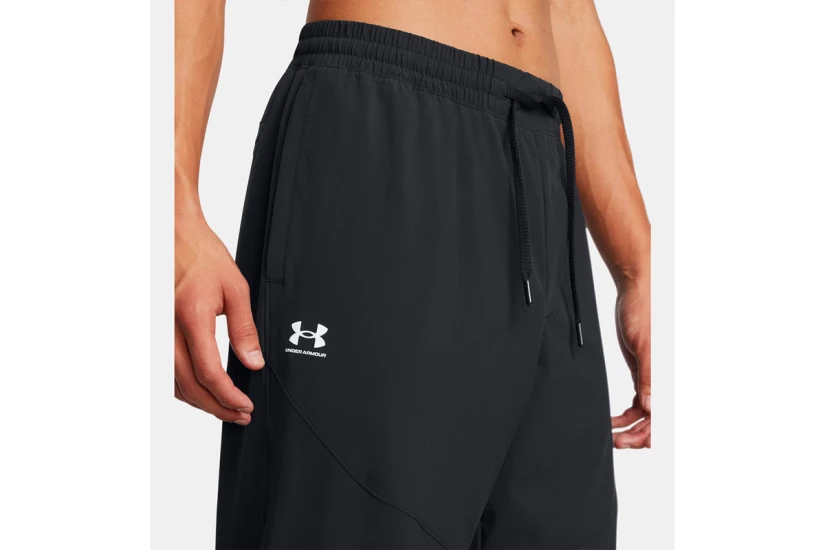 Under Armour Vibe Woven Ανδρικό Παντελόνι Φόρμας Μαύρο
