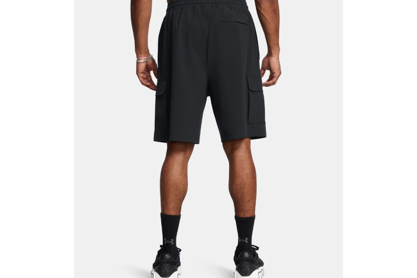 Under Armour Vibe Woven Ανδρική Βερμούδα Cargo Μαύρη