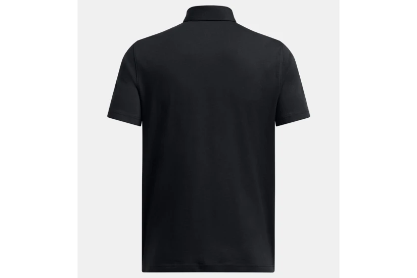 Under Armour Icon Polo Ανδρικό Κοντομάνικο T-Shirt Polo Μαύρο