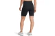 Under Armour Rival Γυναικείο Κοντό Κολάν Μαύρο