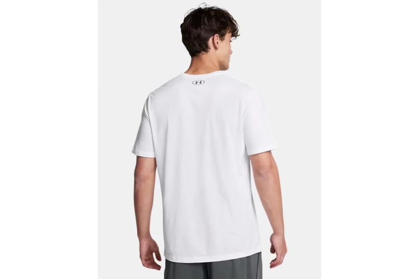 Under Armour Boxed Sports Updated Ανδρικό Κοντομάνικο T-Shirt Λευκό, Γκρι Σκούρο