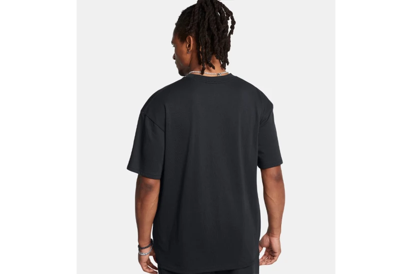 Under Armour Heavyweight SM Ανδρικό Κοντομάνικο T-Shirt Μαύρο