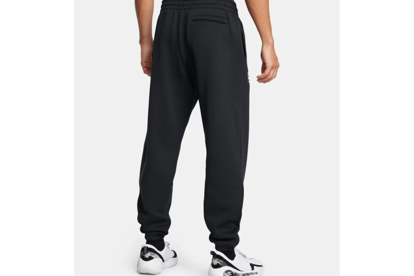 Under Armour Curry Splash Ανδρικό Παντελόνι Φόρμας Μαύρο