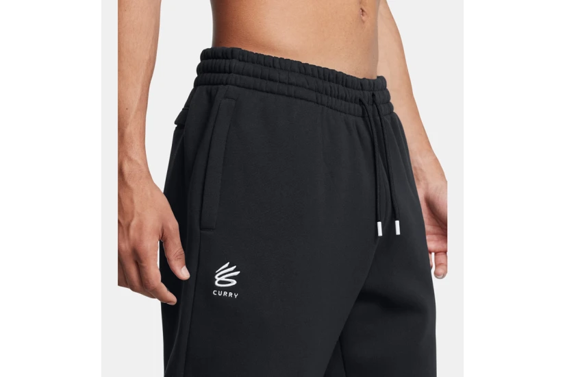 Under Armour Curry Splash Ανδρικό Παντελόνι Φόρμας Μαύρο