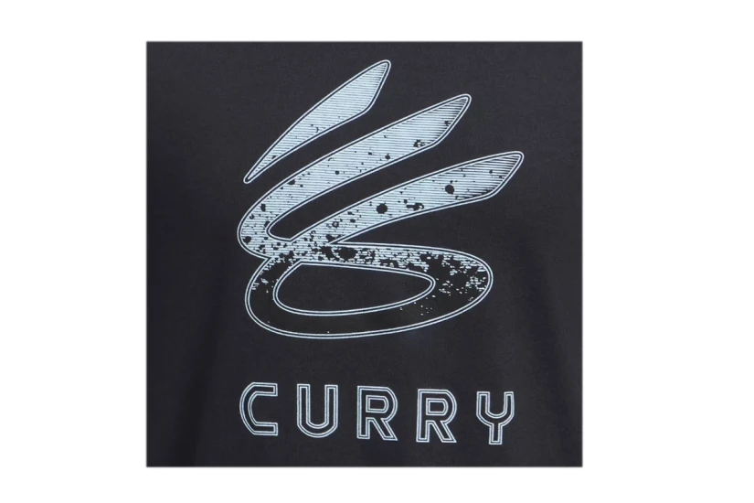 Under Armour Curry Logo Ανδρικό Κοντομάνικο T-Shirt Λευκό