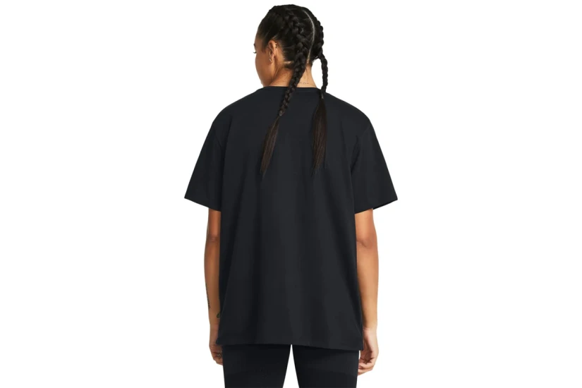 Under Armour Campus Γυναικείο Κοντομάνικο T-Shirt Μαύρο