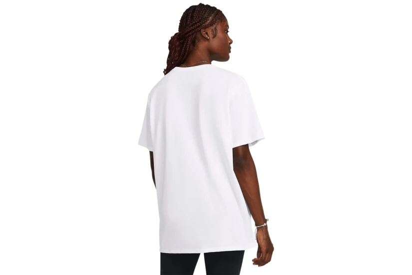 Under Armour Campus Γυναικείο Κοντομάνικο T-Shirt Λευκό