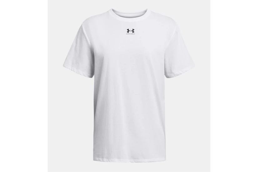 Under Armour Campus Γυναικείο Κοντομάνικο T-Shirt Λευκό