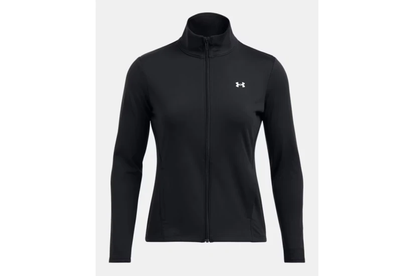 Under Armour Motion Emea Γυναικεία Πολυεστερική Ζακέτα Μαύρη