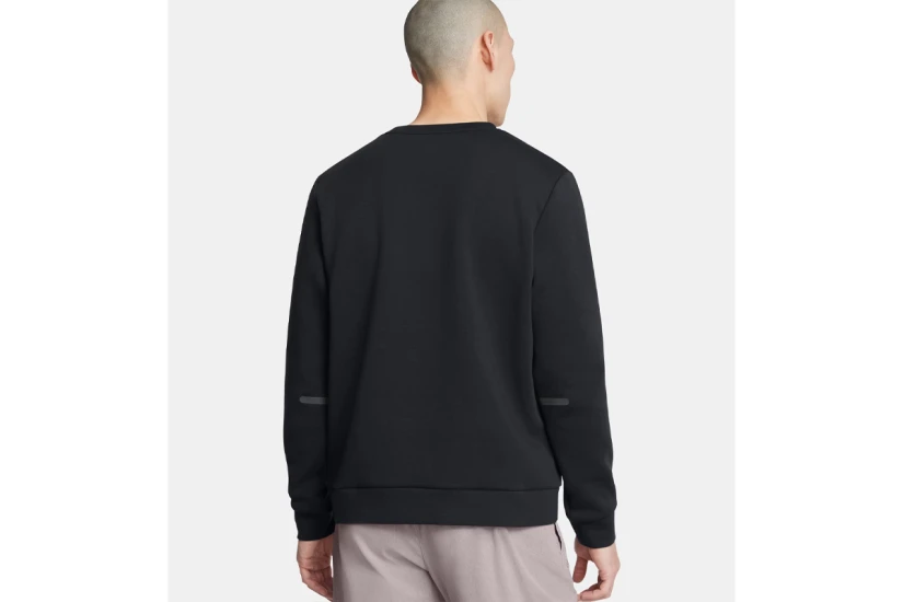 Under Armour Unstoppable Fleece Ανδρική Μακρυμάνικη Μπλούζα Μαύρη