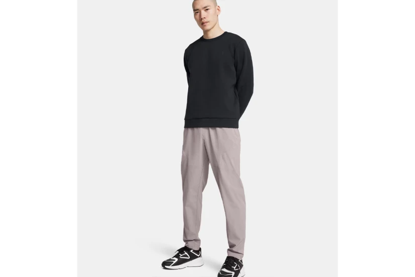 Under Armour Unstoppable Fleece Ανδρική Μακρυμάνικη Μπλούζα Μαύρη