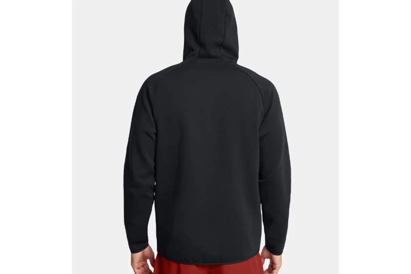 Under Armour Unstoppable Fleece Ανδρική Ζακέτα με Κουκούλα Μαύρη