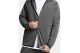 Under Armour Unstoppable Fleece Ανδρική Ζακέτα με Κουκούλα Γκρι Σκούρο