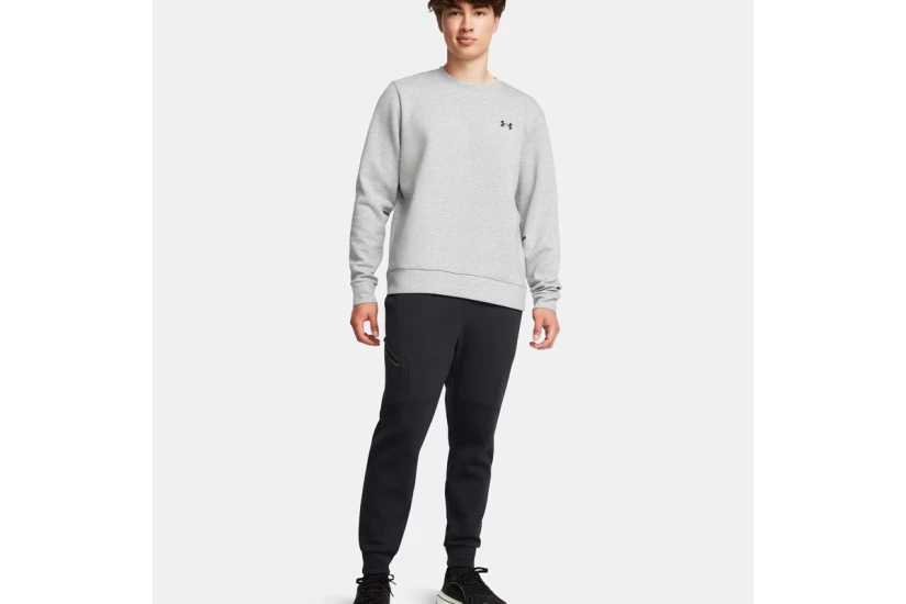 Under Armour Unstoppable Fleece Ανδρικό Παντελόνι Φόρμας Μαύρο