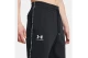 Under Armour Icon Fleece Taping Ανδρικό Παντελόνι Φόρμας Μαύρο