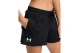 Under Armour Rival Terry Γυναικείο Σορτς Μαύρο