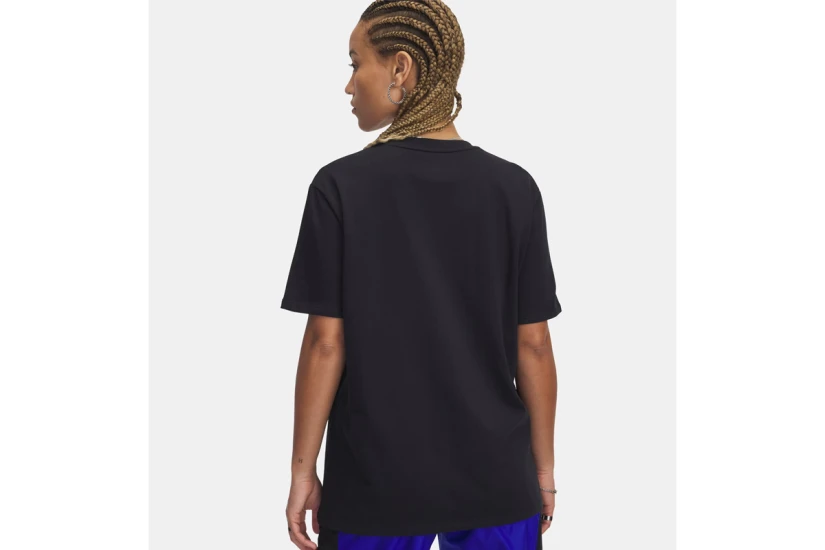 Under Armour Project Rock Campus Γυναικείο Κοντομάνικο T-Shirt Μαύρο