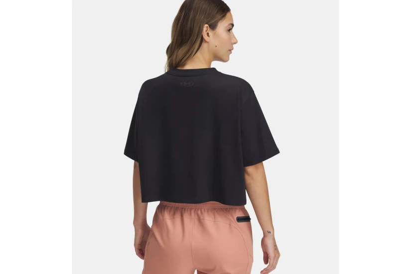 Under Armour Rival Γυναικείο Κοντομάνικο T-Shirt Μαύρο