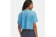 Under Armour Rival Wash Γυναικείο Κοντομάνικο Cropped T-Shirt Γαλάζιο