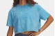 Under Armour Rival Wash Γυναικείο Κοντομάνικο Cropped T-Shirt Γαλάζιο
