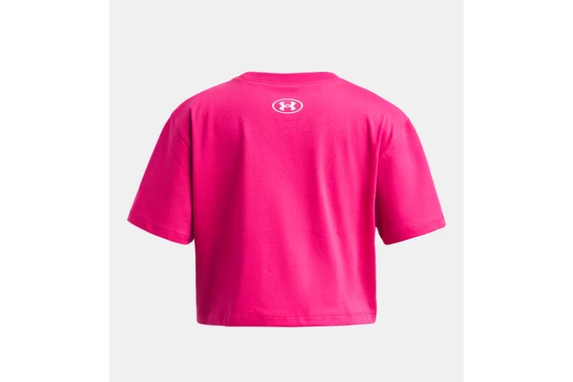Under Armour Rival Γυναικεία Κοντομάνικη Μπλούζα Φούξια