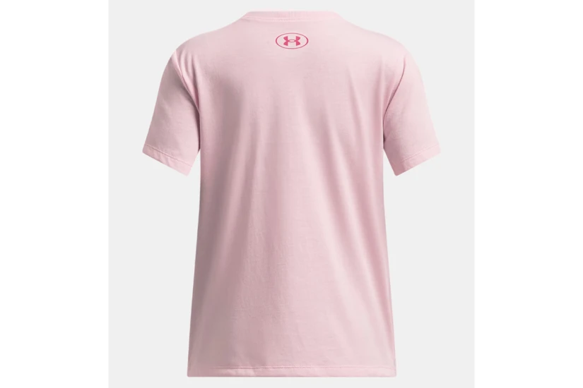 Under Armour Bubble Wordmark Κοντομάνικο T-Shirt Ροζ, Φούξια