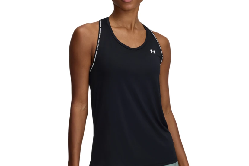 Under Armour Tech Knockout Tank Γυναικεία Αμάνικη Μπλούζα Μαύρη