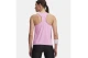 Under Armour Tech Knockout Γυναικεία Αμάνικη Μπλούζα Ροζ