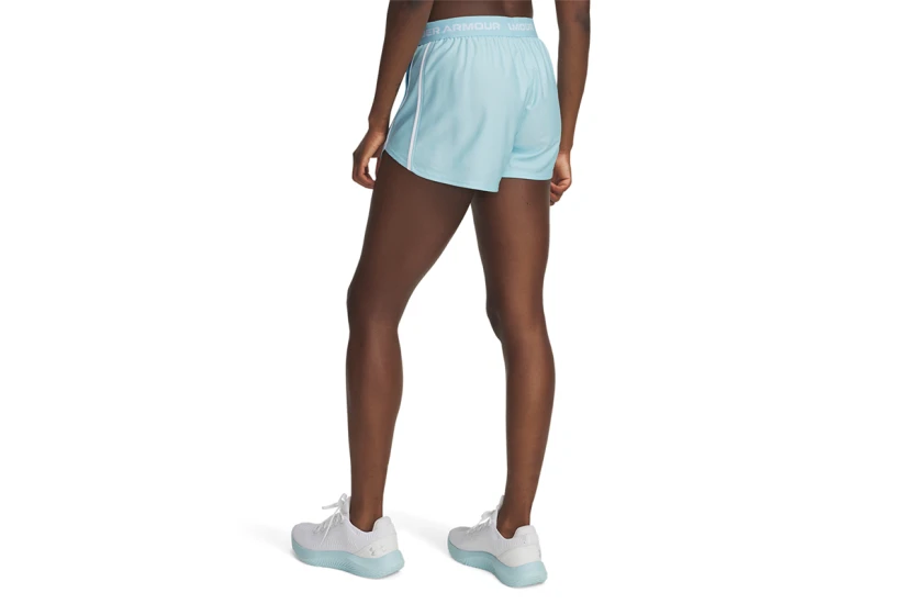 Under Armour Tech Play Up Γυναικείο Αθλητικό Σορτς Γαλάζιο