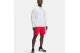 Under Armour Project Rock Icon Fleece Αθλητική Βερμούδα Καρπουζί