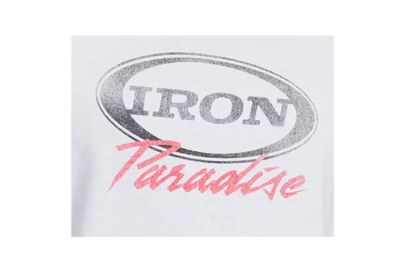 Under Armour Project Rock Iron Ανδρικό Κοντομάνικο T-Shirt Λευκό