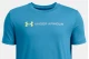 Under Armour B Logo Wordmark Παιδικό Κοντομάνικο T-Shirt Γαλάζιο
