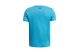 Under Armour B Split Big Logo Κοντομάνικο T-Shirt Γαλάζιο