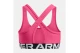 Under Armour Crossback Παιδικό Αθλητικό Μπουστάκι Ροζ